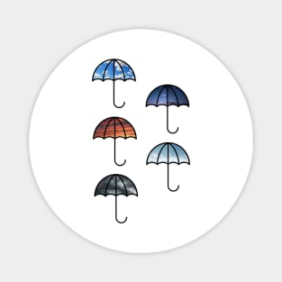 Umbrella sky Magnet